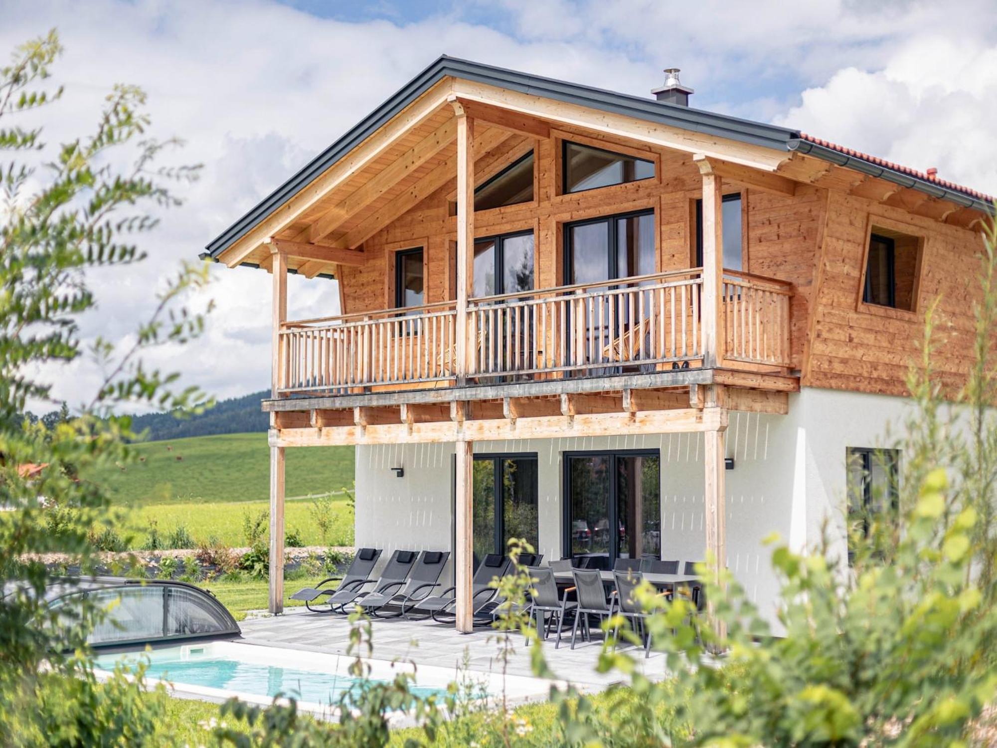 Villa Chalet Bergblick, Inzell Exterior foto